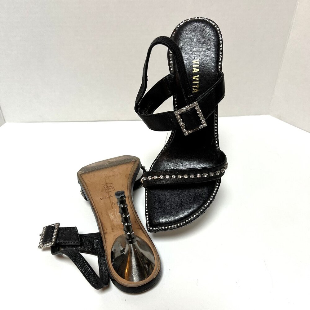 Gorgeous Rhinestone Studded 4 Inch Heels